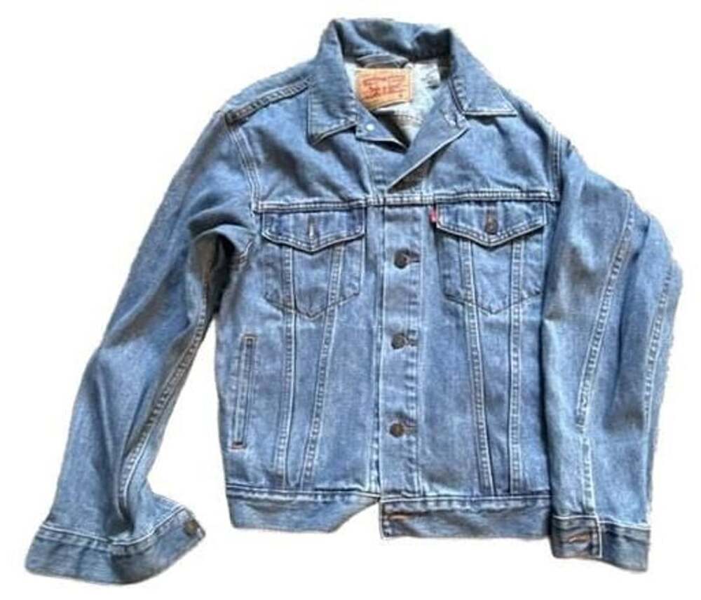 Levi's 70507 Denim Trucker Jacket Size M Blue Cotton